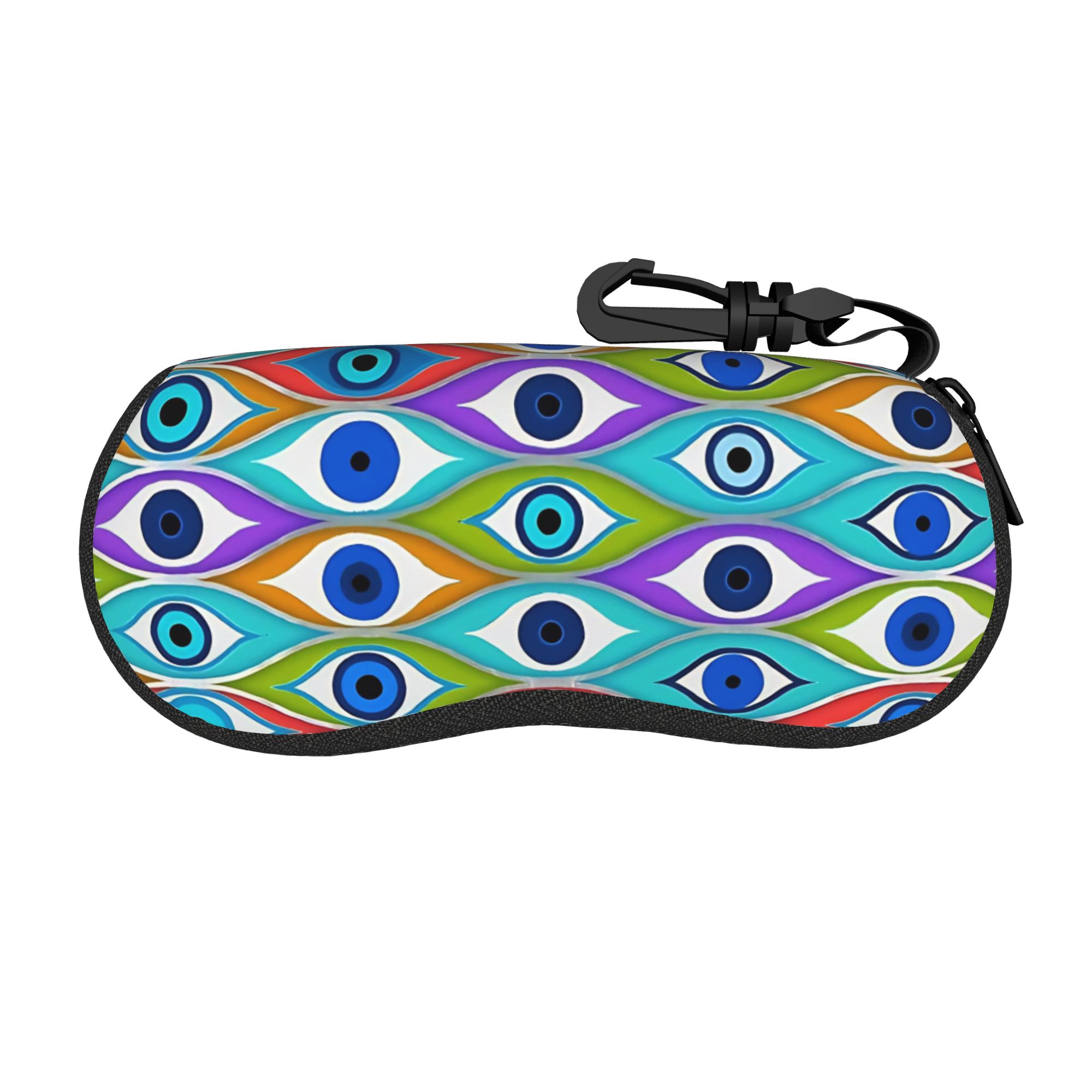 Men Accessories Evil Eye - Colorful Evil Eye Protection Pattern Glasses