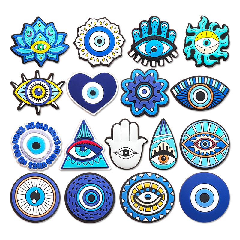 Men Accessories Evil Eye - New Arrival Evil Eyes Shoe Charms