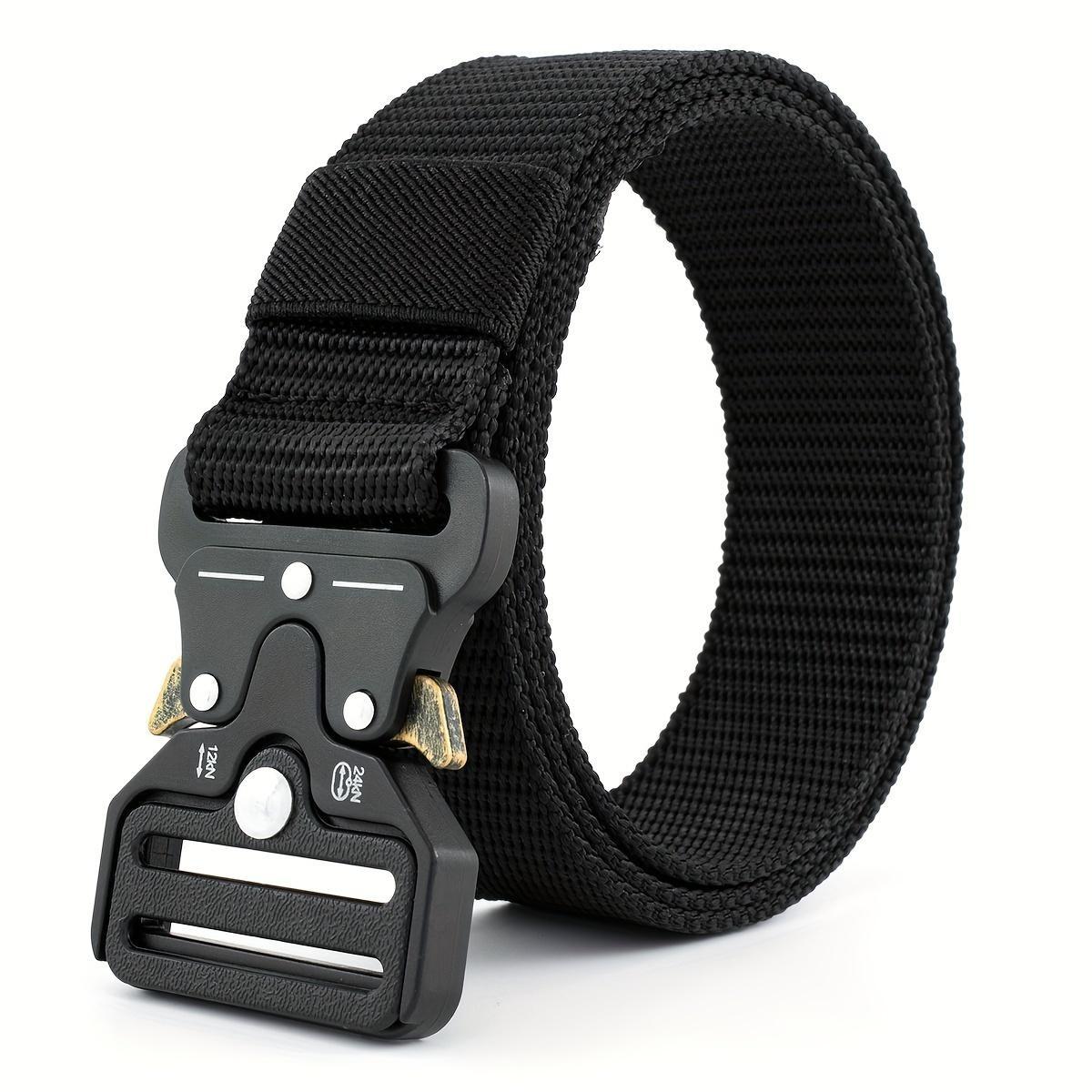 120cm Tactical Nylon Belt with - Men'S Accessories Essentials ulasan dan harga