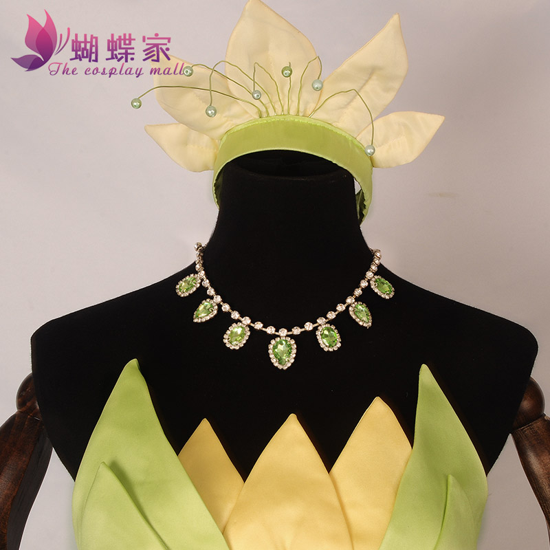 Princess Tiana Dress Cosplay C - Men Accessories For Party ulasan dan harga