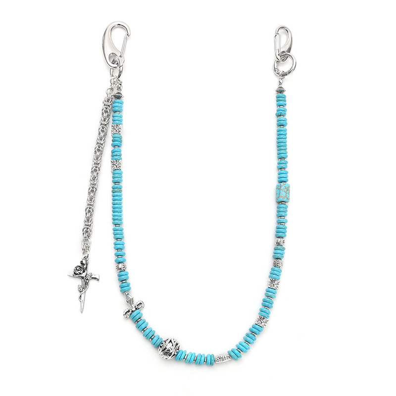 Boho Punk Jean Chain Handmade  - Men Accessories Pk ulasan dan harga