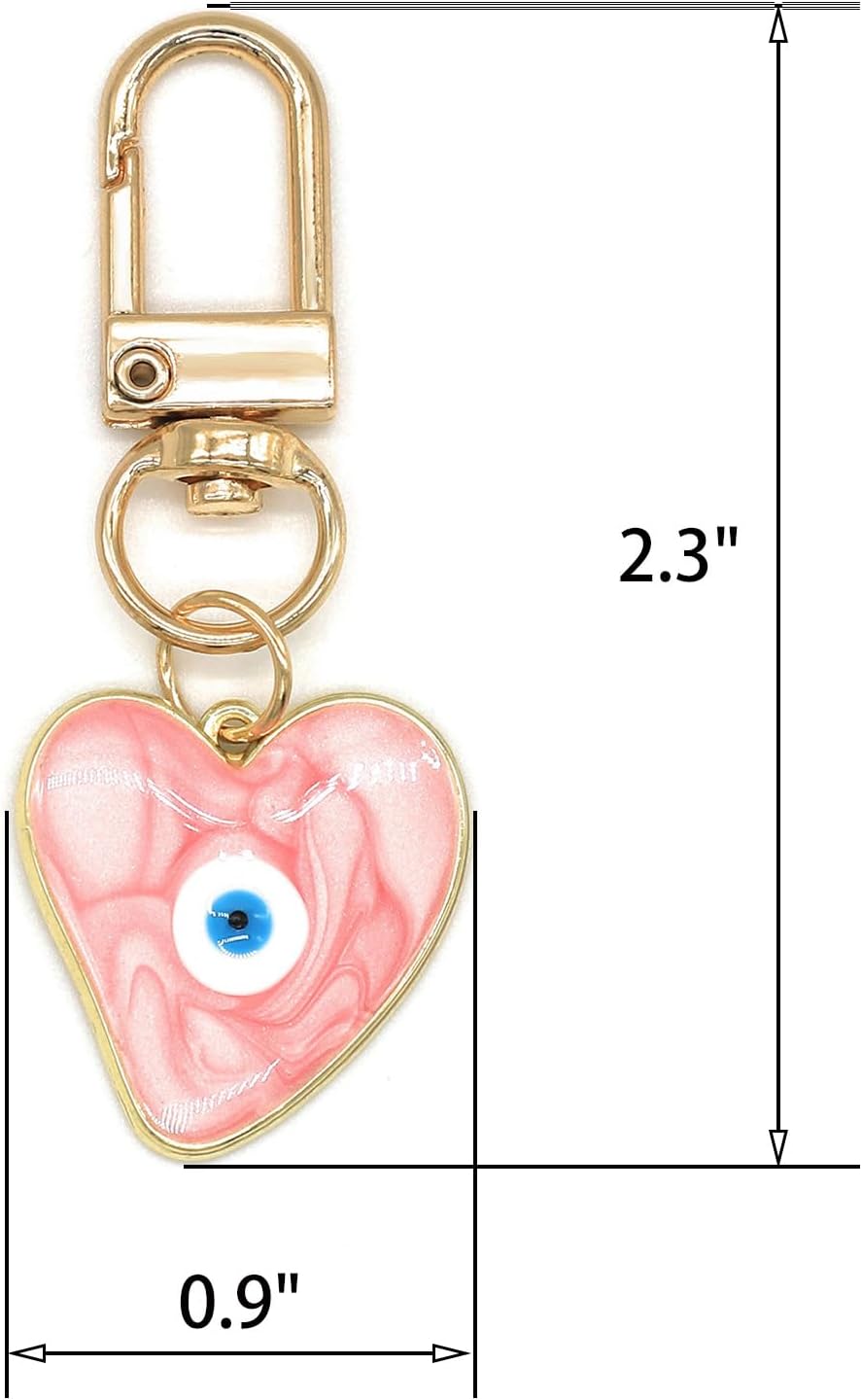 Evil Eye Keychains Sweat-heart - Men Accessories Evil Eye ulasan dan harga