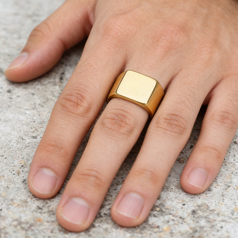 Biker Punk Style Rings for Men - Men'S Accessories Jewelry Sale ulasan dan harga
