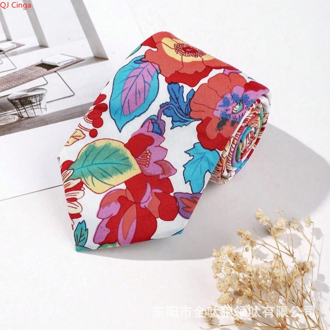 Elegant Blue & Beige Floral Pa - Men'S Accessories Essentials ulasan dan harga