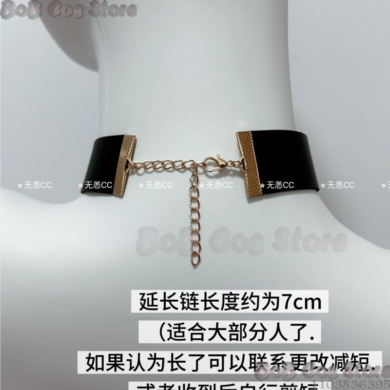 9S Choker Game Nie Cosplay Cos - Men Accessories For Party ulasan dan harga