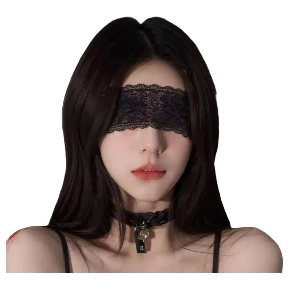 Sexy Lace Eye Mask Black Flora - Men'S Accessories ulasan dan harga