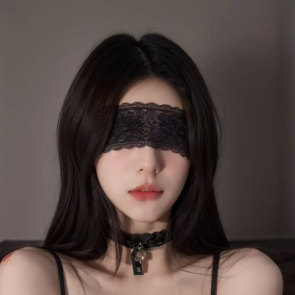 Sexy Lace Eye Mask Black Flora - Men'S Accessories ulasan dan harga