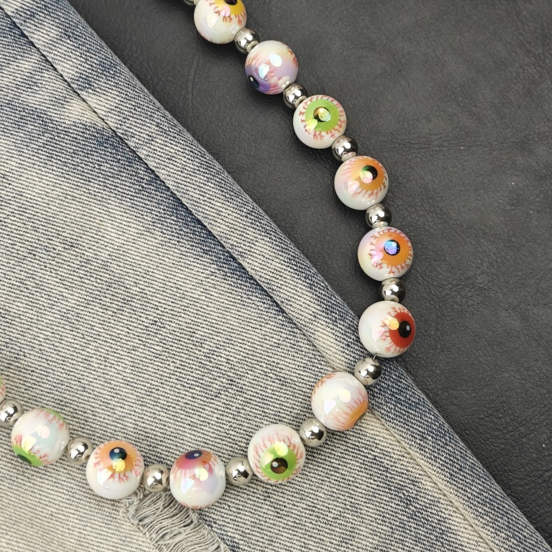 2025 Year Halloween Gift DIY E - Men Accessories Evil Eye ulasan dan harga