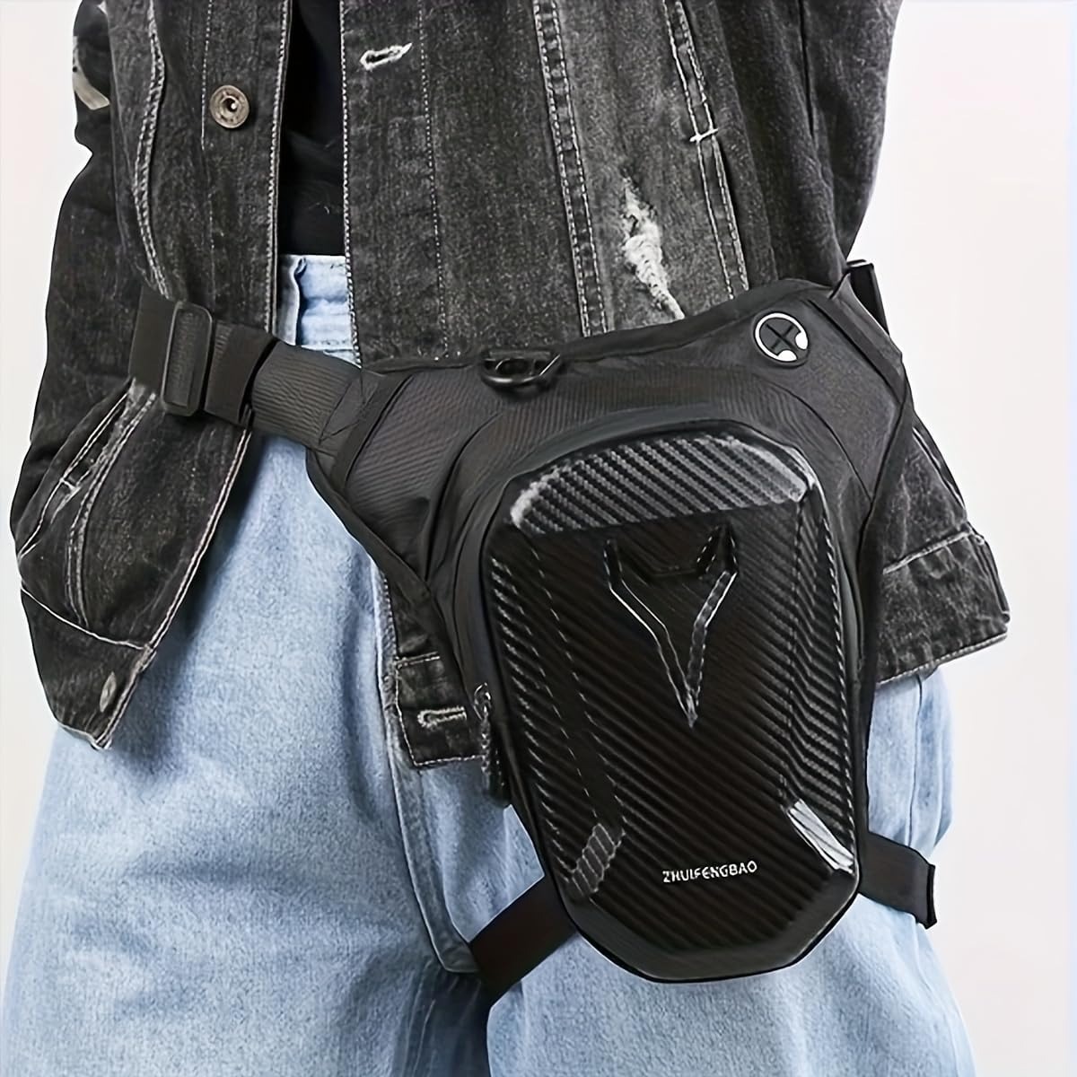 Motorcycle Waist Pack Drop Leg - Men Accessories Kit Bag ulasan dan harga