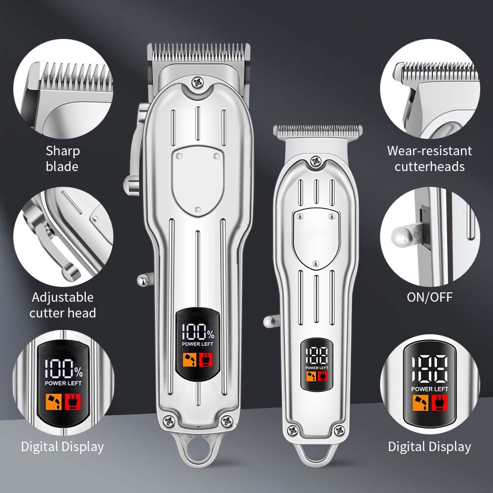 Professional Hair Clipper Set  - Men'S Accessories Display ulasan dan harga