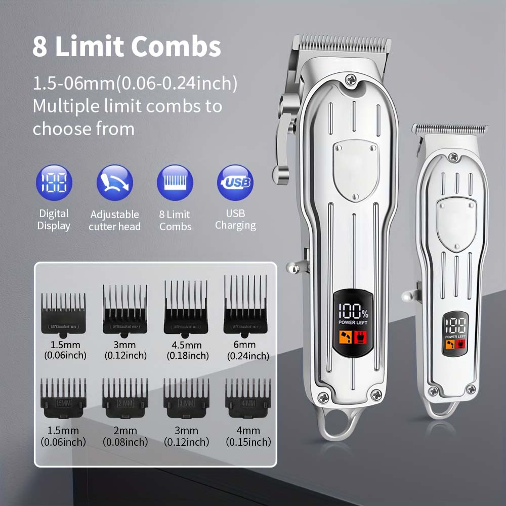 Professional Hair Clipper Set  - Men'S Accessories Display ulasan dan harga