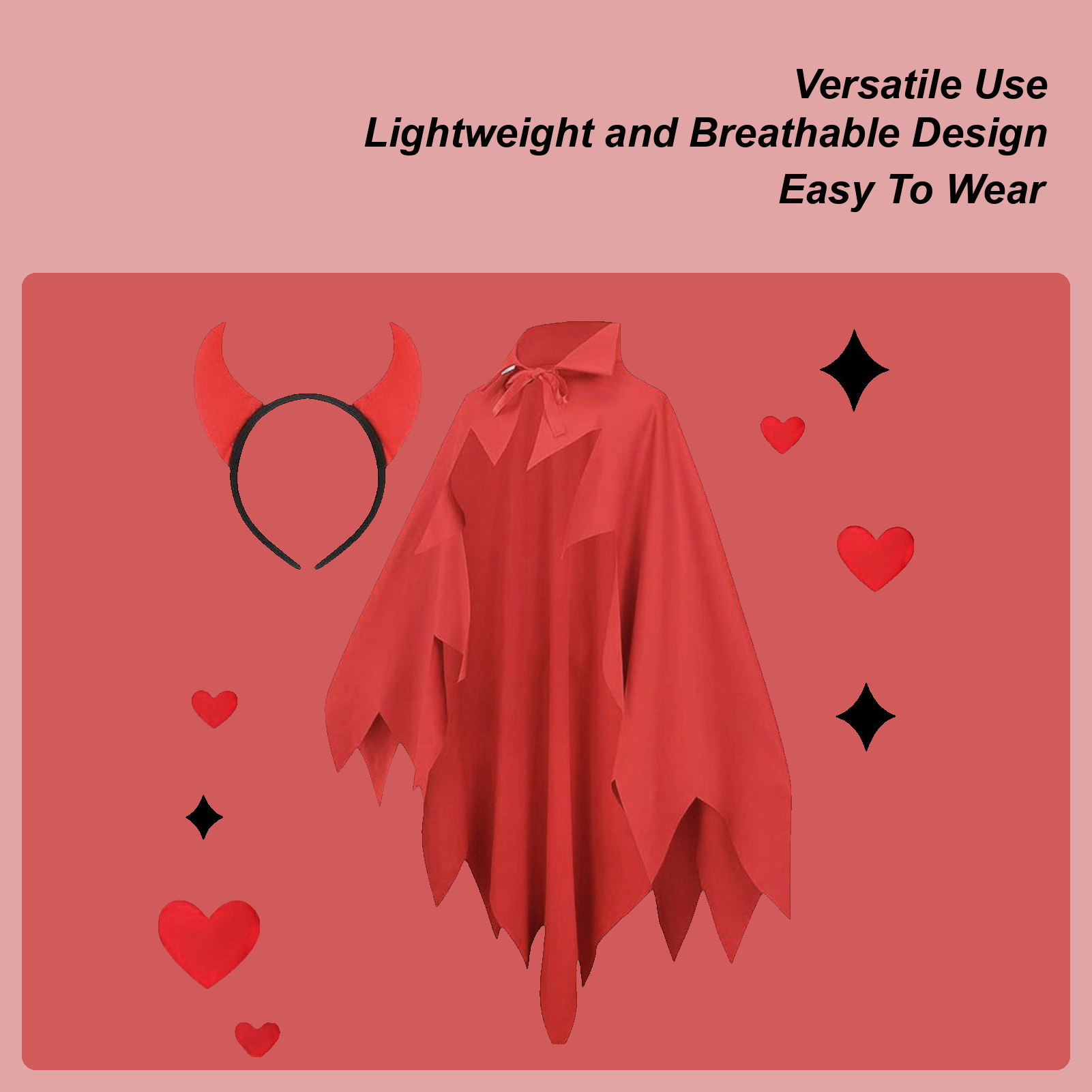 Vampire Cape Vampire Outfits H - Men'S Vampire Accessories ulasan dan harga