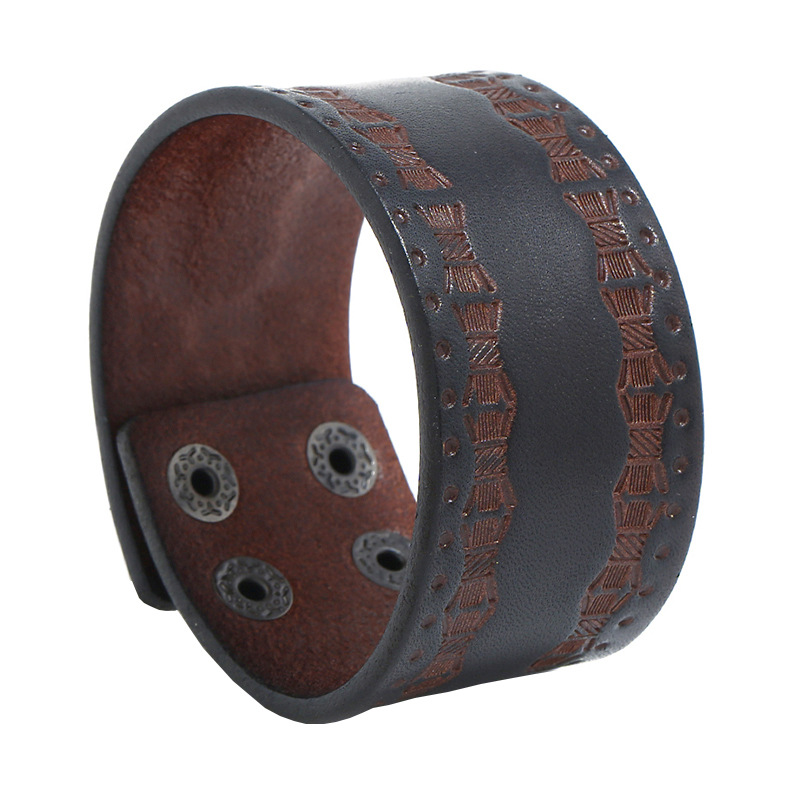 Men's Punk Vintage Bracelet -  - Men Accessories Pk ulasan dan harga