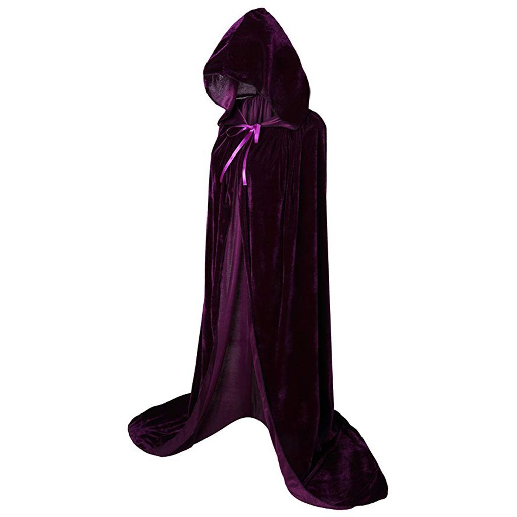 Halloween Cloaks Gothic Hooded - Men'S Vampire Accessories ulasan dan harga