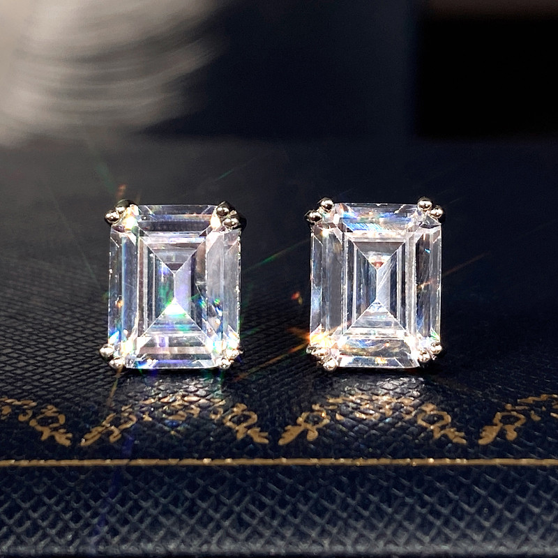Huitan Geometric Square Cubic  - Men'S Accessories Jewelry Sale ulasan dan harga
