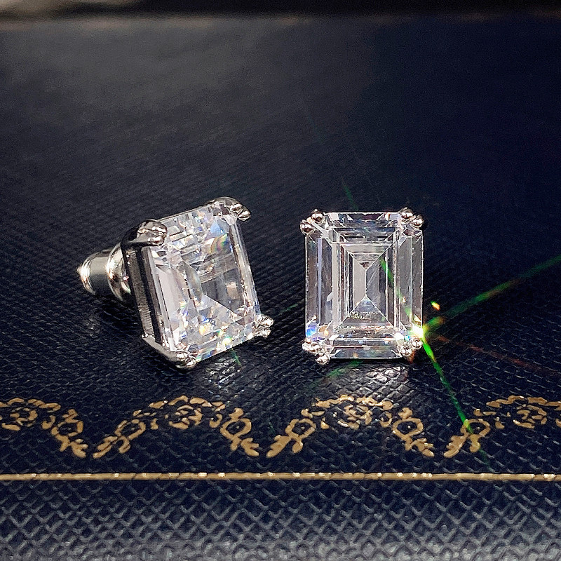 Huitan Geometric Square Cubic  - Men'S Accessories Jewelry Sale ulasan dan harga