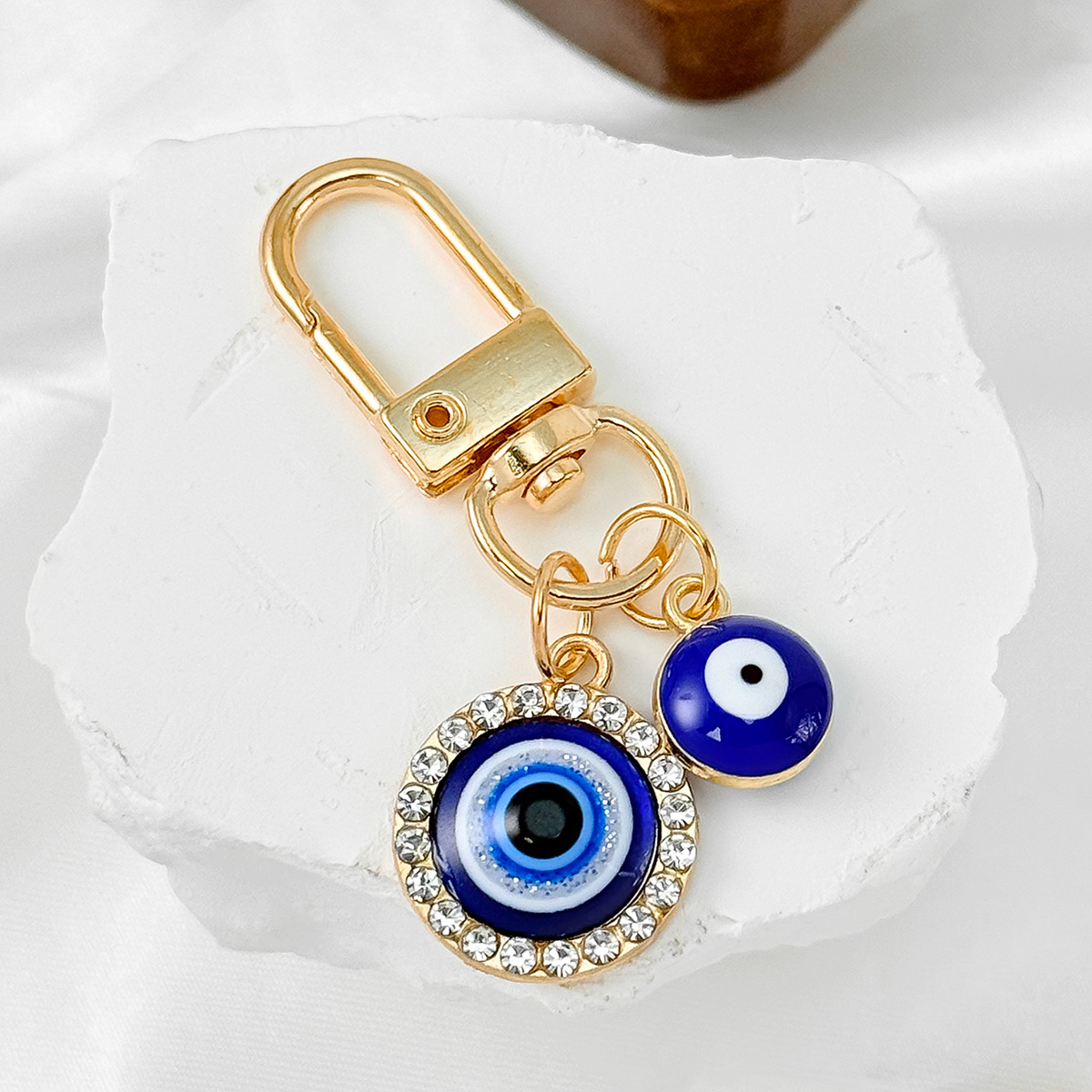 keychain eyelash Metal Evil Ey - Men Accessories Evil Eye ulasan dan harga
