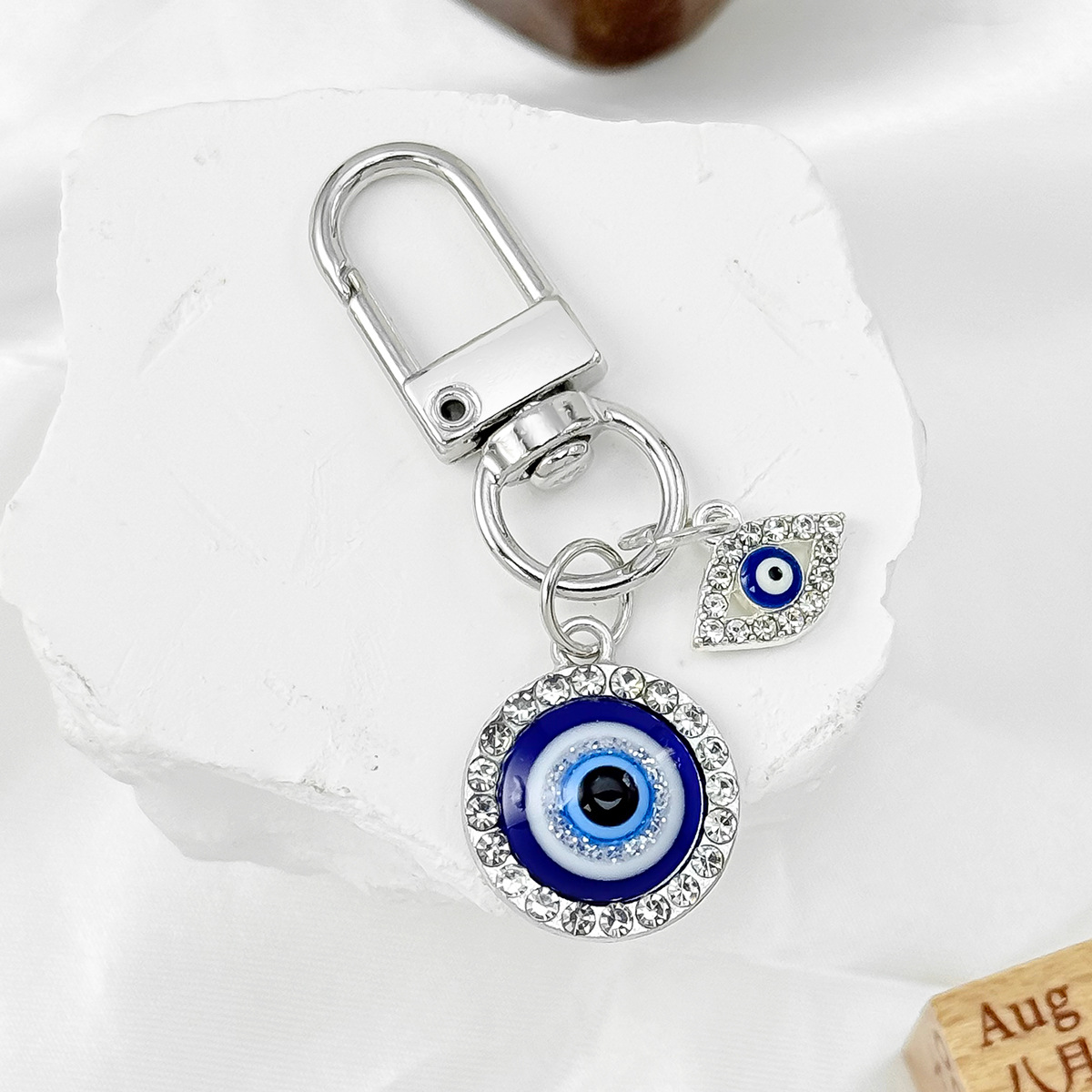 keychain eyelash Metal Evil Ey - Men Accessories Evil Eye ulasan dan harga