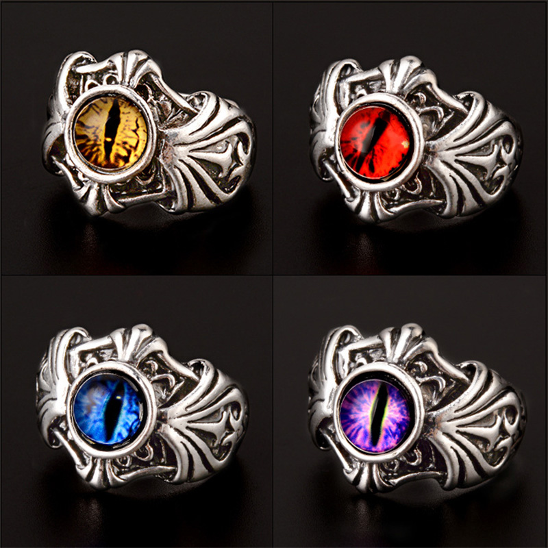 Retro Vines Evil Eye Ring For  - Men Accessories Evil Eye ulasan dan harga