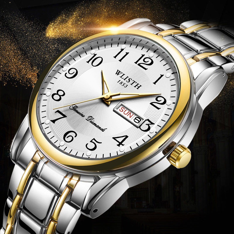 Luxury Men Quartz Watch Digita - Men'S Accessories Display ulasan dan harga