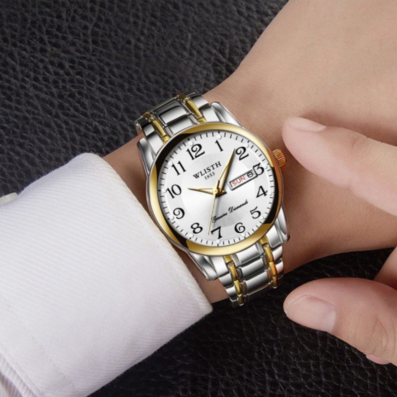 Luxury Men Quartz Watch Digita - Men'S Accessories Display ulasan dan harga