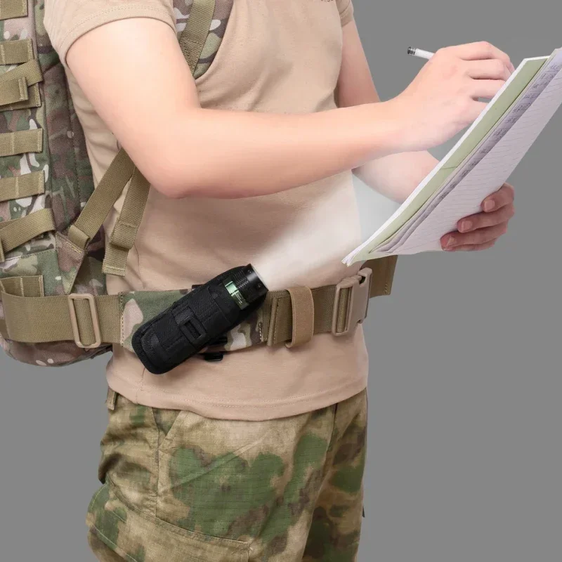Molle flashlight bag, 360 degr - Men Accessories Kit Bag ulasan dan harga