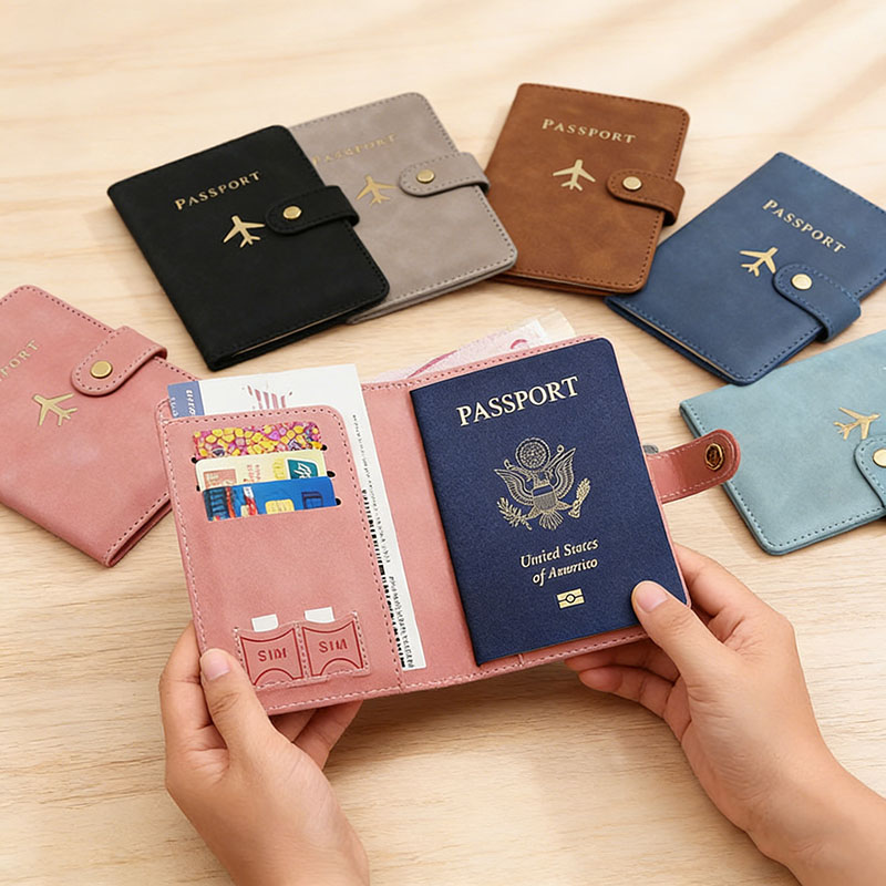 Leather Passport Holder Covers - Men'S Accessories Essentials ulasan dan harga
