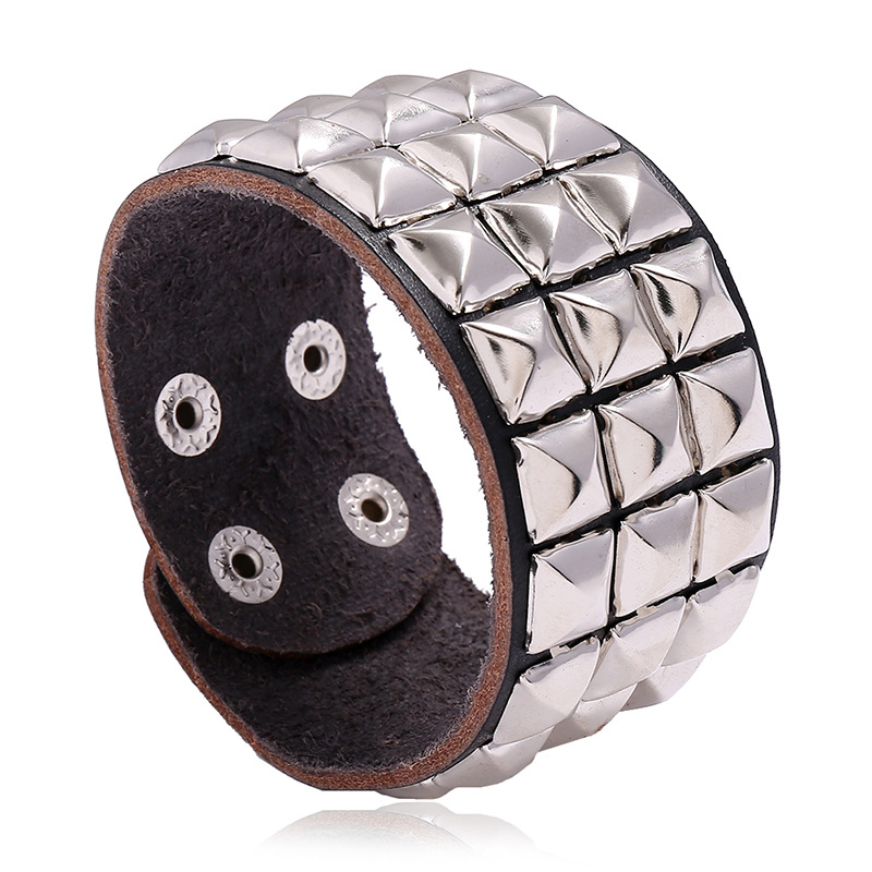 Men's Hip Hop Punk Three-Row S - Men Accessories Pk ulasan dan harga