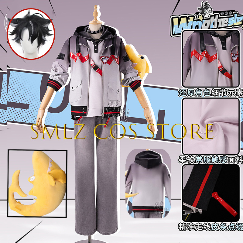 2026 Shark Wriothesley Cosplay - Men Accessories For Party ulasan dan harga