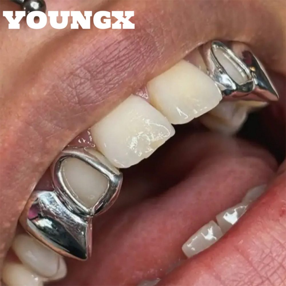 YOUNGX Hip Hop Double Hollow G - Men'S Vampire Accessories ulasan dan harga