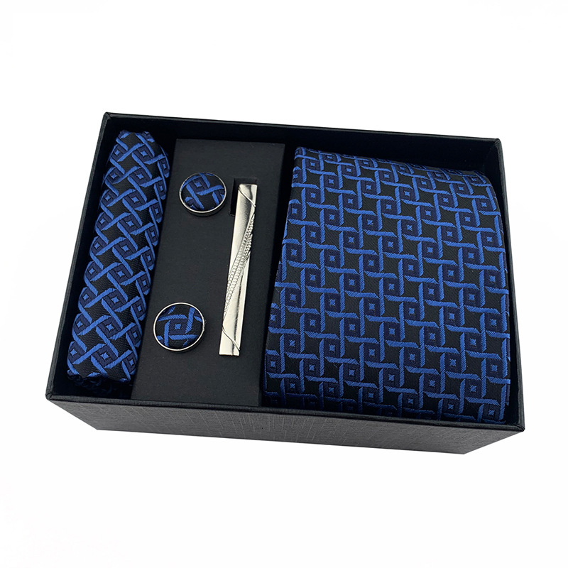 Men's Red Jacquard Fabric Tie+ - Men'S Accessories Essentials ulasan dan harga