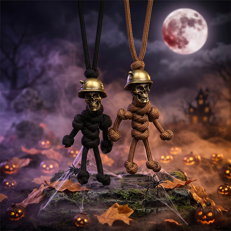 Halloween Skull Keychain Parac - Men Accessories Kit Bag ulasan dan harga