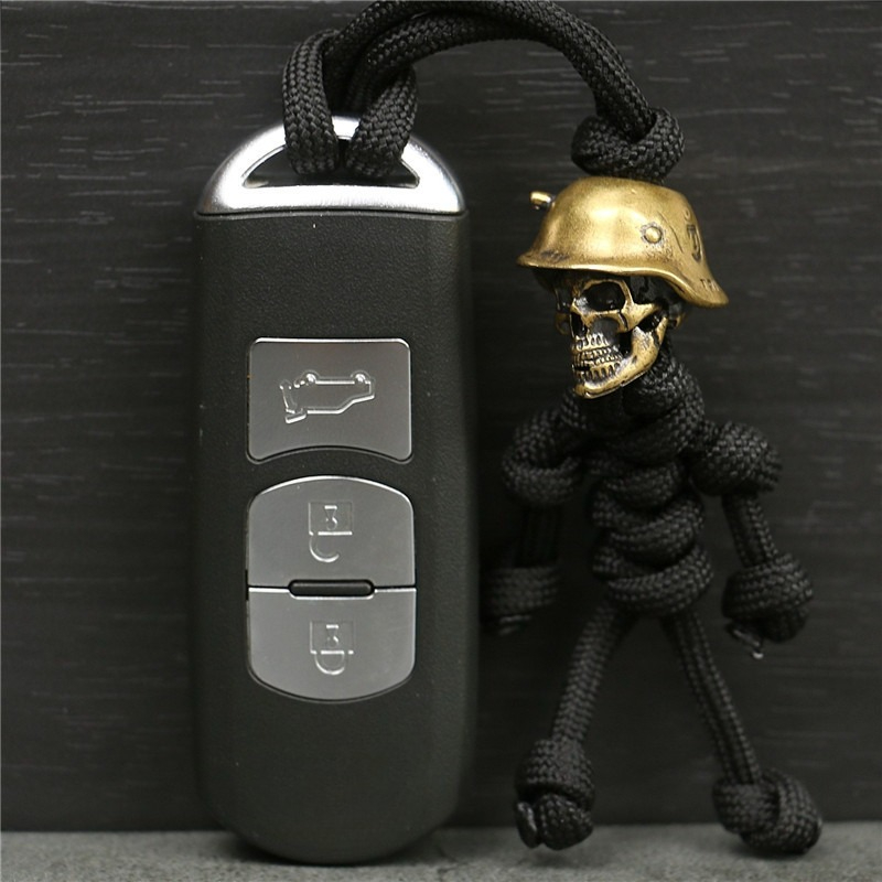 Halloween Skull Keychain Parac - Men Accessories Kit Bag ulasan dan harga