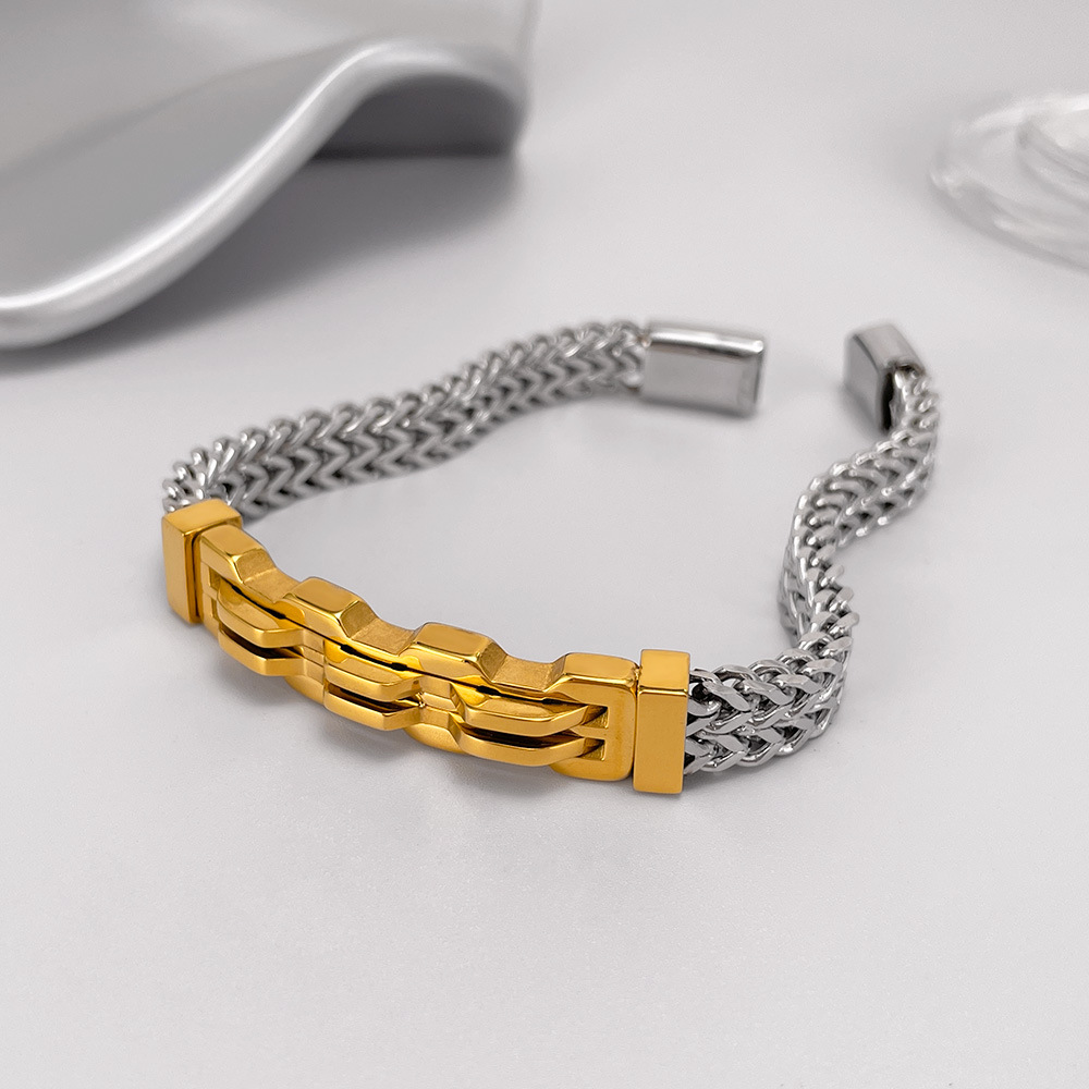 Men's Stainless Steel Bracelet - Men Accessories Pk ulasan dan harga
