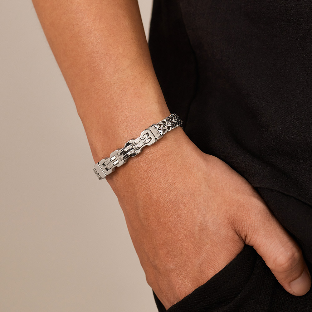 Men's Stainless Steel Bracelet - Men Accessories Pk ulasan dan harga