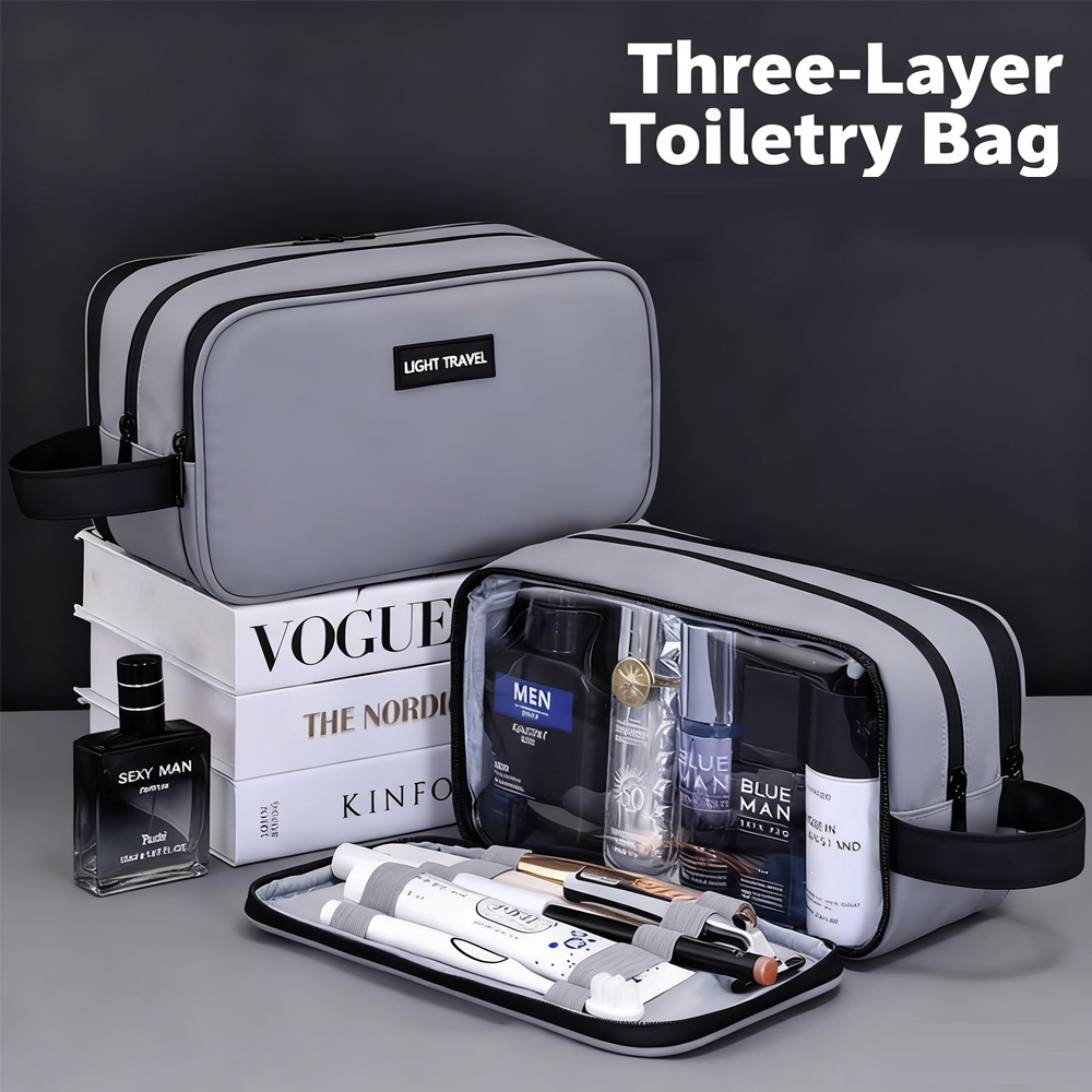1PCS Toiletry Bag for Men, Tra - Men Accessories Kit Bag ulasan dan harga