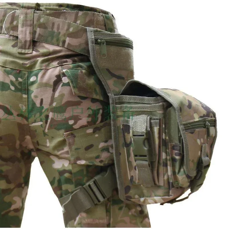 Tactical Waist Leg Bag Left Le - Men Accessories Kit Bag ulasan dan harga