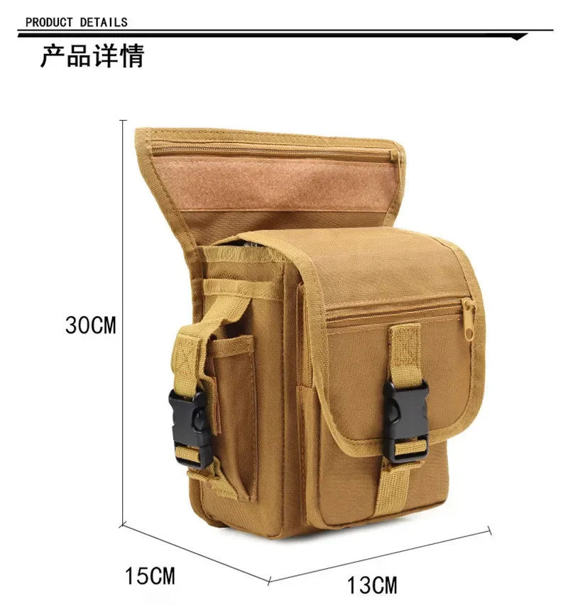 Tactical Waist Leg Bag Left Le - Men Accessories Kit Bag ulasan dan harga