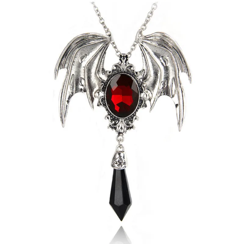 Bat Necklace Women Men Gothic  - Men'S Accessories Jewelry Sale ulasan dan harga