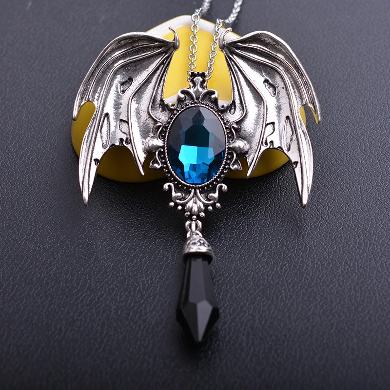Bat Necklace Women Men Gothic  - Men'S Accessories Jewelry Sale ulasan dan harga