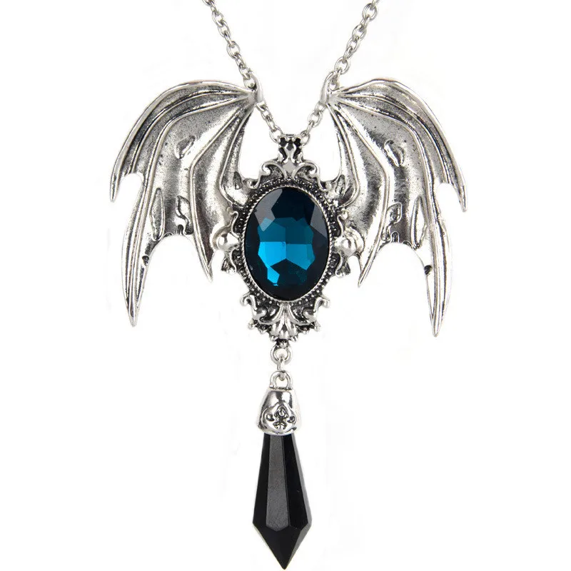 Bat Necklace Women Men Gothic  - Men'S Accessories Jewelry Sale ulasan dan harga